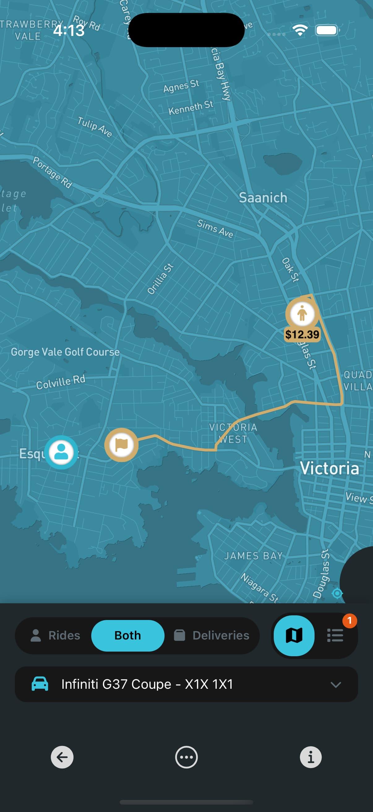 E-Porter driver app screenshot 2 of 5